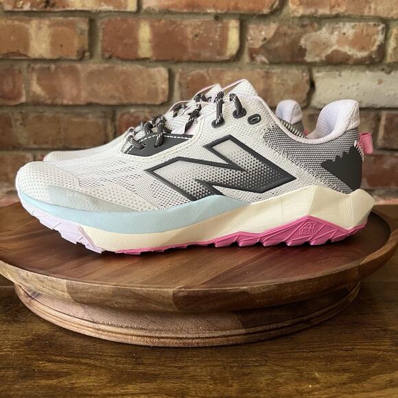 New Balance Shoes - New Balance DynaSoft Nitrel v6 Womens 9 Trail Neutral Running Pink Gray Shoes